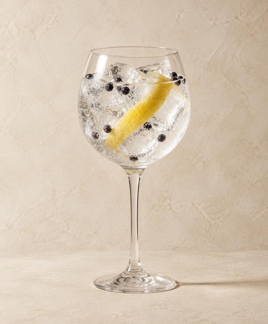 Gin & Tonic i glas